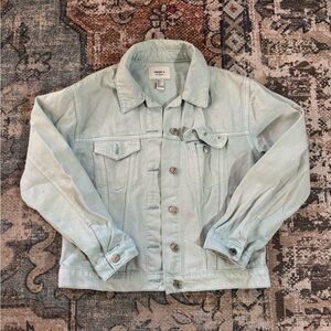 Forever 21 / Women's Mint Green Denim Jacket